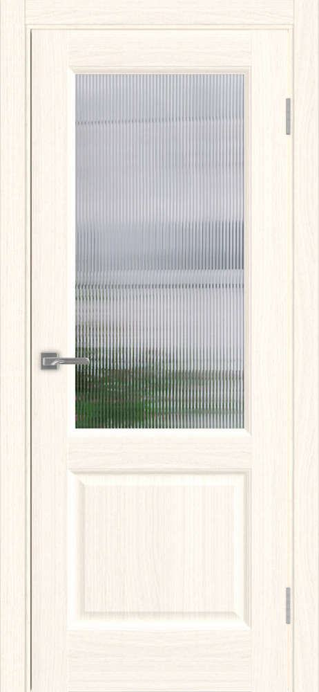 Двери в интерьере - Дверь Эко Neo 602.21 ясень светлый, стекло мору