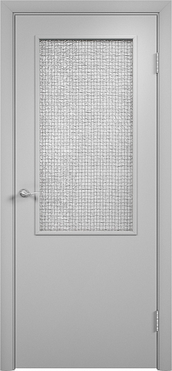 Двери в интерьере - Дверь усиленная V финиш-пленка серая, армированное 58