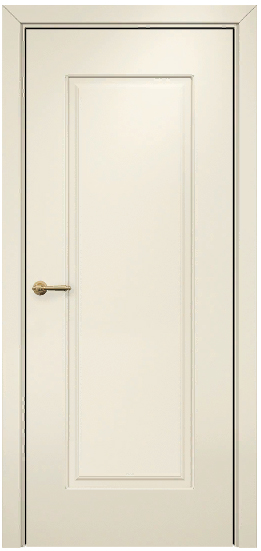 Двери в интерьере - Дверь Оникс Турин фрезерованная эмаль слоновая кость, глухая