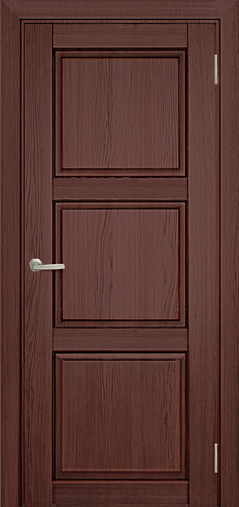 Двери в интерьере - Дверь Берест массив сосны Браво вишня, глухая