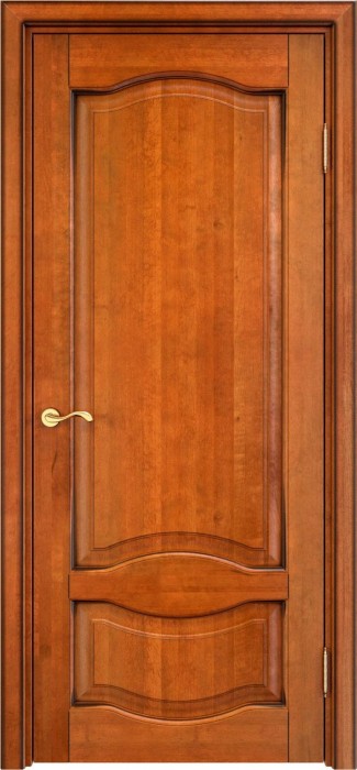 Дверь Итальянская Легенда массив ольхи ОЛ33 медовый с патиной орех, глухая