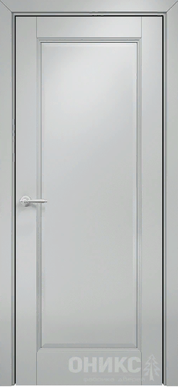 Двери в интерьере - Дверь Оникс Италия 1 эмаль RAL 7038, глухая