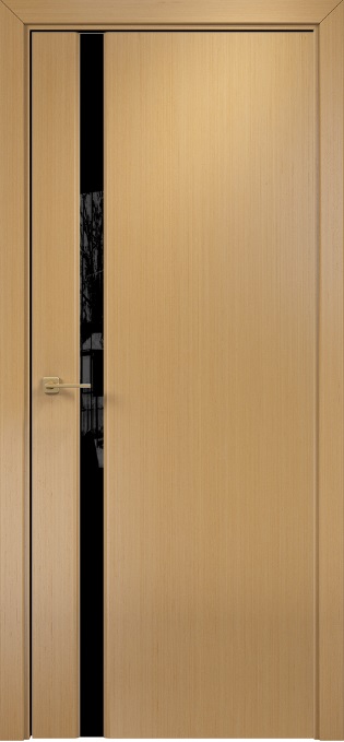 Двери в интерьере - Дверь Оникс Престиж 1 анегри, триплекс черный