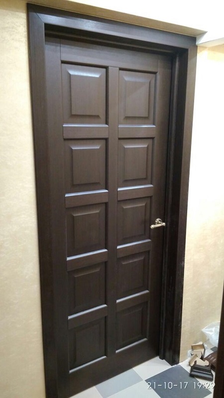 Дверь Вена 2 венге + дверь-книжка двойная Вена 2