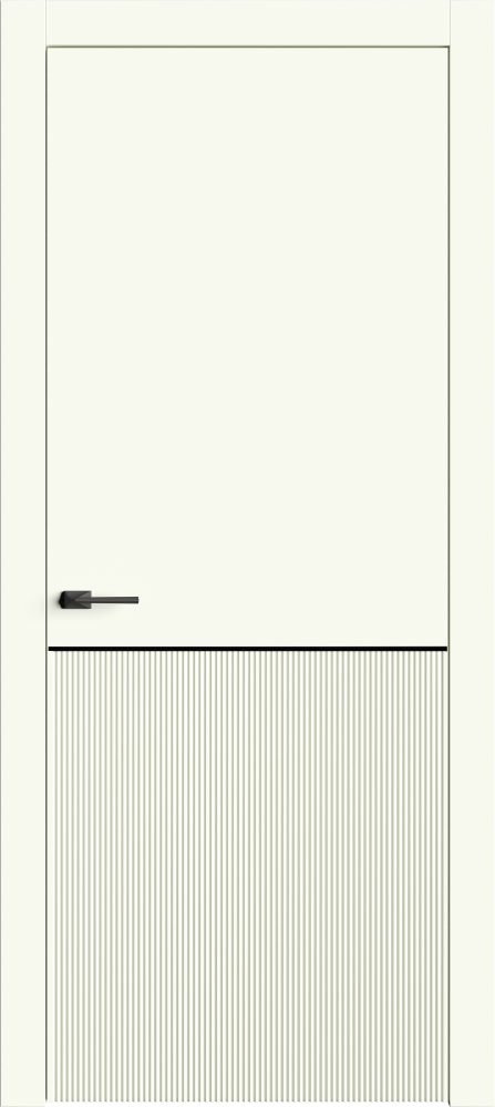 Двери в интерьере - Дверь Линнея-8М эмаль RAL 9010, глухая