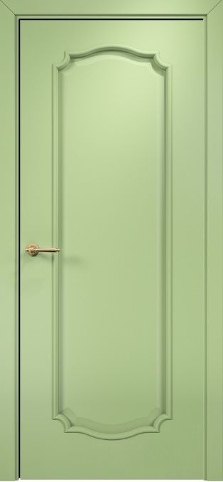 Двери в интерьере - Дверь Оникс Венеция 2 эмаль фисташковая, глухая