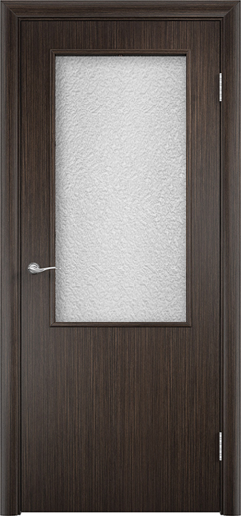 Двери в интерьере - Дверь усиленная V финиш-пленка венге, сатинат 58