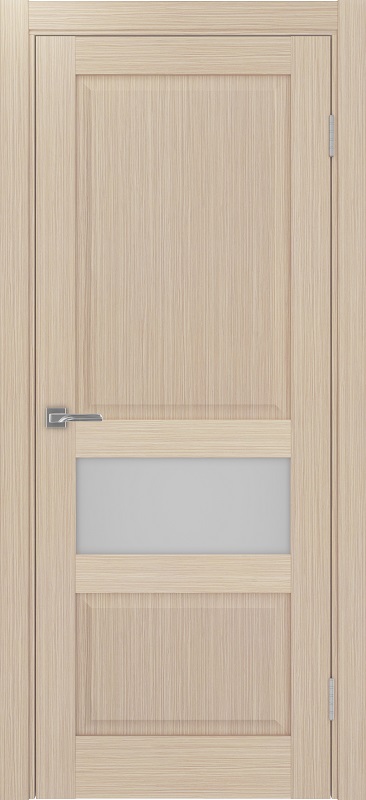 Двери в интерьере - Дверь Эко 631.121 ОФ3 дуб беленый, сатинат