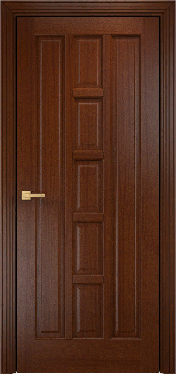 Двери в интерьере - Дверь Оникс Вена красное дерево, глухая