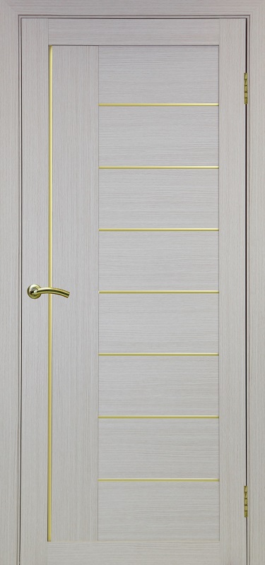 Двери в интерьере - Дверь Эко 524.11 АПП дуб беленый молдинг SG, глухая