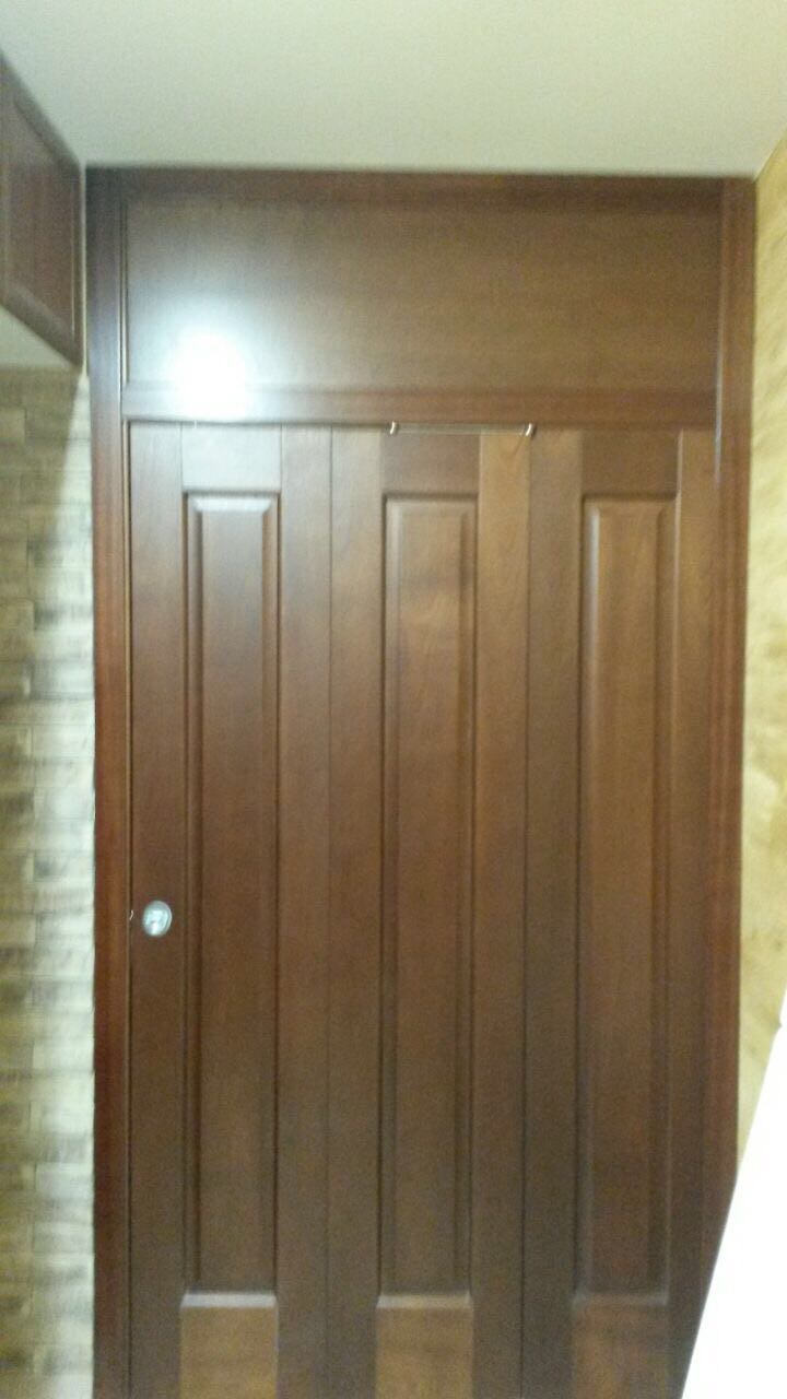 Дверь фабрики Оникс "Корсика" одно глухое + система "Компакт Твин" открывание на 180гр с глухой фрамугой