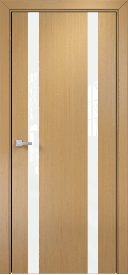 Дверь Оникс Верона 2 анегри, белый триплекс