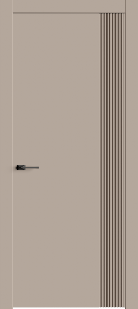 Двери в интерьере - Дверь Линнея-6 эмаль NCS 3005-Y50R, глухая