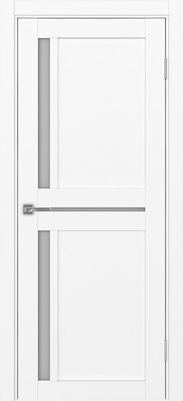 Двери в интерьере - Дверь Эко 523.221 белый снежный, сатинат