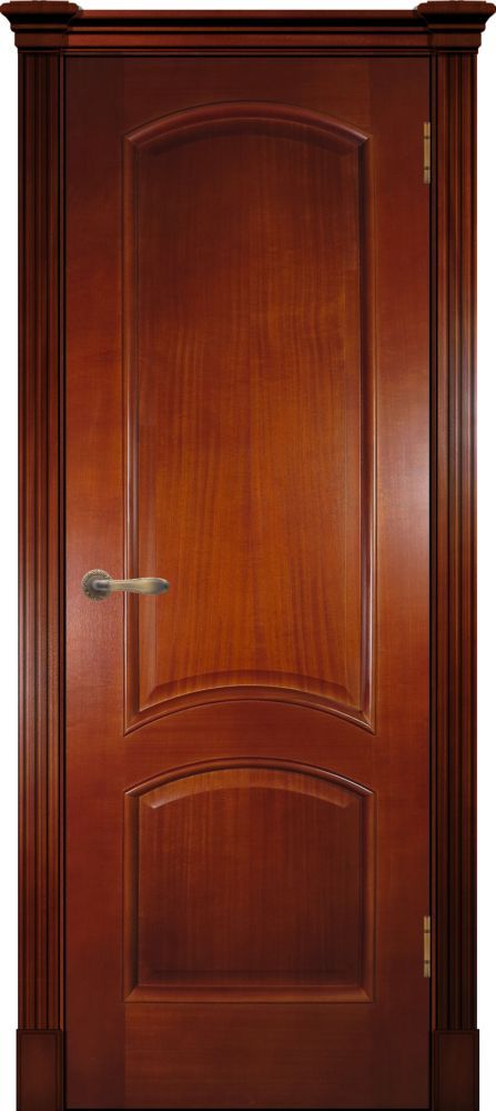 Двери в интерьере - Дверь Покровские двери Леон М анегри темный, глухая