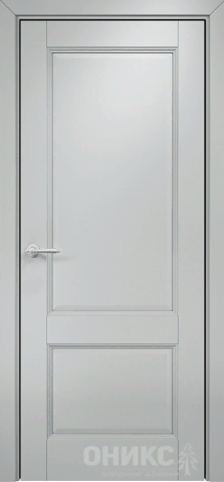 Двери в интерьере - Дверь Оникс Италия 2 эмаль RAL 7038, глухая