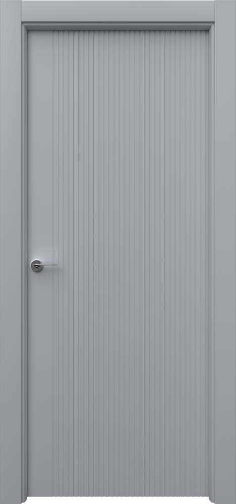 Двери в интерьере - Дверь Батис-1 эмаль RAL 7047, глухая