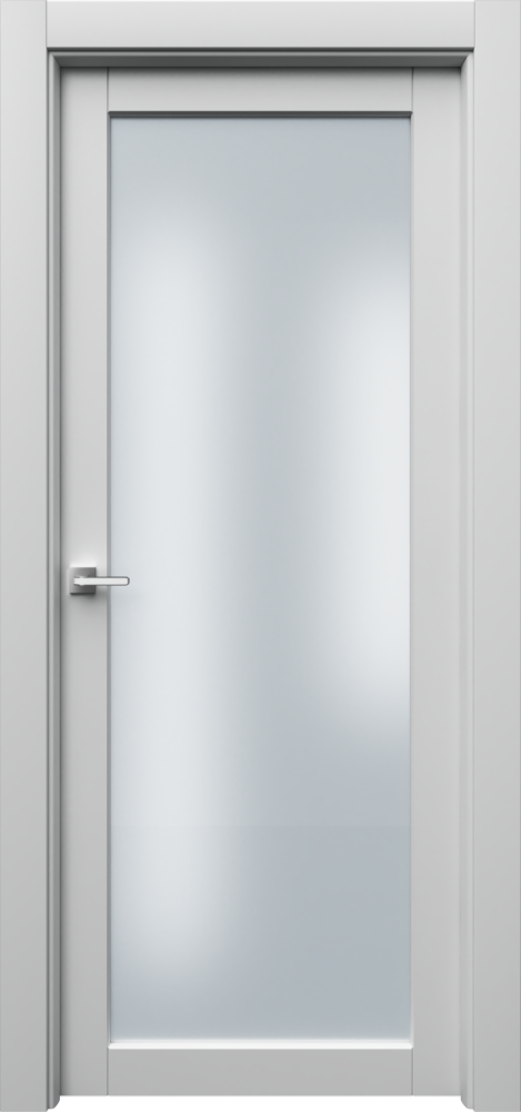 Двери в интерьере - Дверь Парнс эмаль белая, сатинат