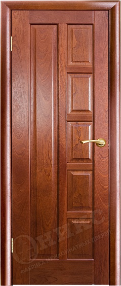 Дверь Оникс Вена каштан, сатинат. Фото №2
