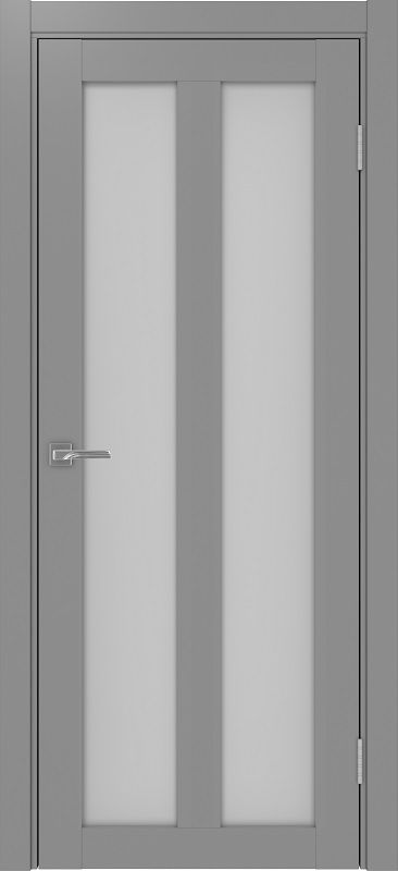 Двери в интерьере - Дверь Эко 521.22 серый, сатинат