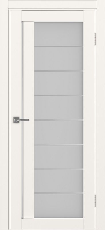 Двери в интерьере - Дверь Эко 524.22 АСС бежевый молдинг SC, сатинат