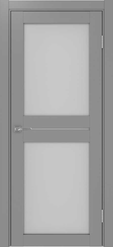Двери в интерьере - Дверь Эко 520.222 серый, сатинат
