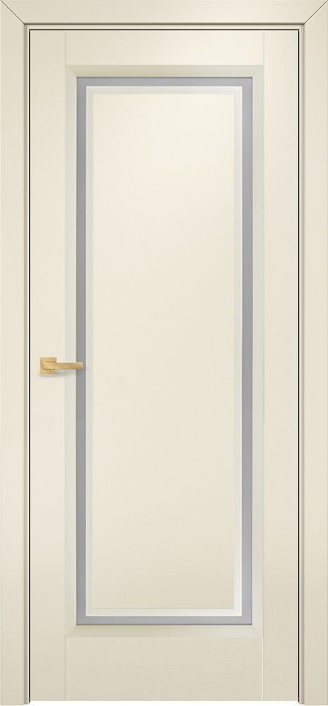 Двери в интерьере - Дверь Оникс Бристоль 1 эмаль слоновая кость