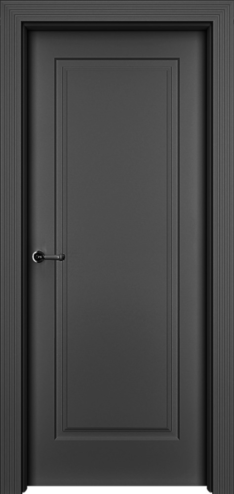 Двери в интерьере - Дверь Нафта эмаль RAL 9005, глухая
