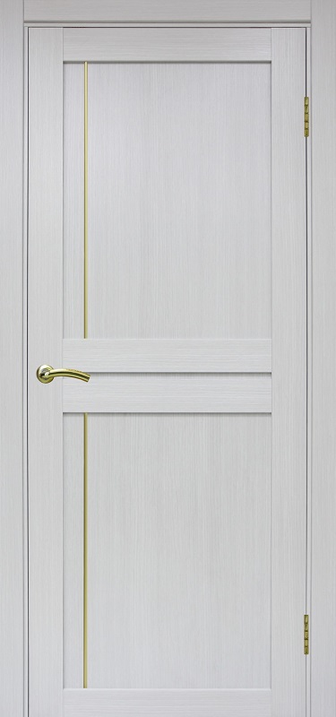 Двери в интерьере - Дверь Эко 523.111 АПП ясень серебристый молдинг SG, глухая