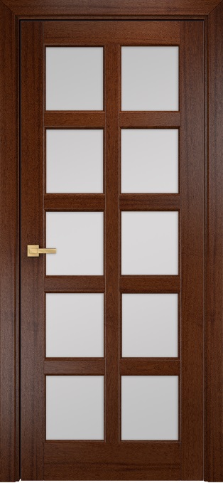 Двери в интерьере - Дверь Оникс Вена 2 красное дерево с черной патиной, сатинат