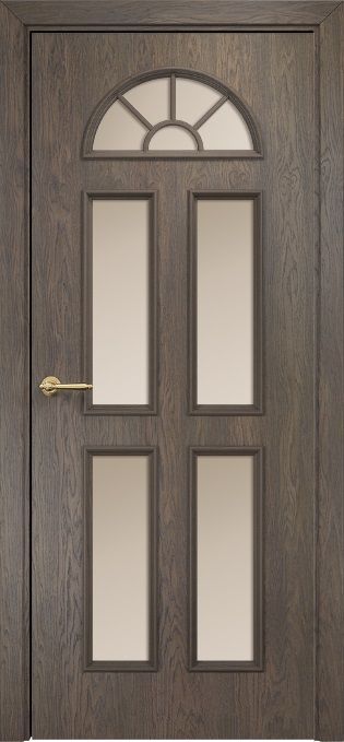 Двери в интерьере - Дверь Оникс Бостон дуб античный, сатинат бронза