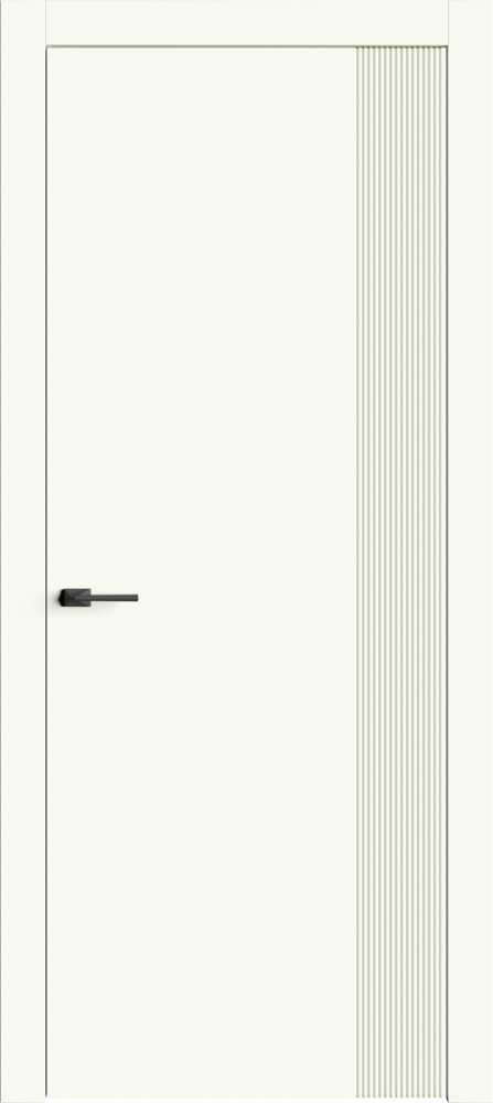 Двери в интерьере - Дверь Лайн6 эмаль RAL 9010, глухая