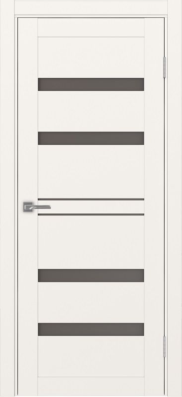 Двери в интерьере - Дверь Эко 561.12 бежевый, сатинат бронза