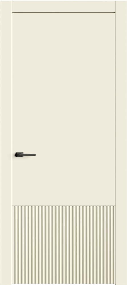 Двери в интерьере - Дверь Лайн9 эмаль RAL 9001, глухая