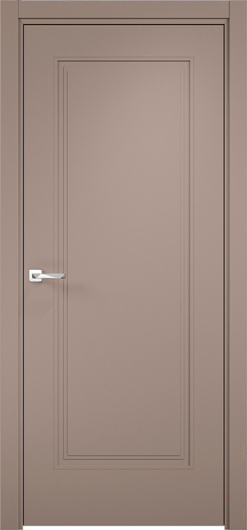 Двери в интерьере - Дверь V Лоярд эмалит Ларедо 2 софт мокко, глухая