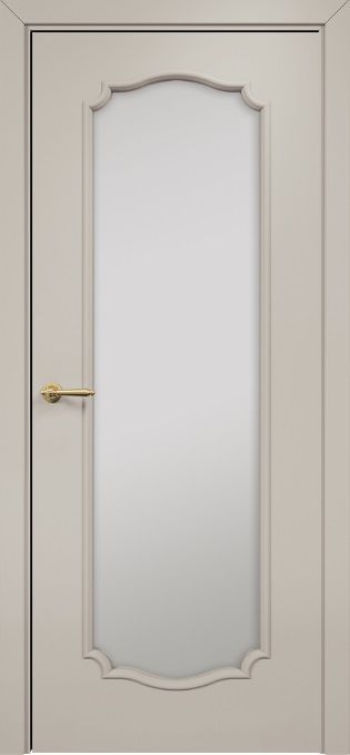 Двери в интерьере - Дверь Оникс Венеция 2 эмаль латте, сатинат