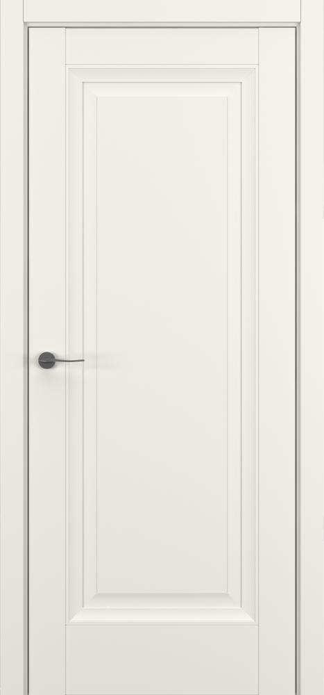 Двери в интерьере - Дверь Z Неаполь В2 экошпон молочный, глухая