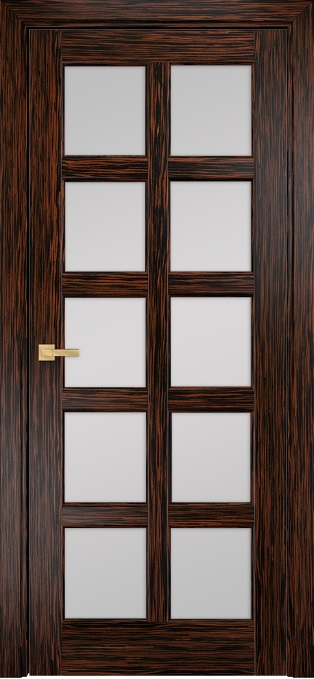 Двери в интерьере - Дверь Оникс Вена 2 эбен, сатинат