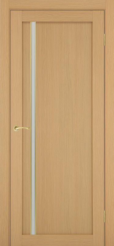 Двери в интерьере - Дверь Эко 527.121 АПС ясень темный молдинг SG, lacobel белый