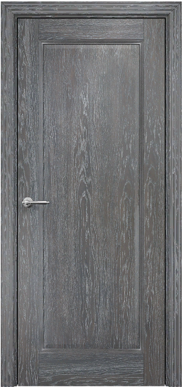 Двери в интерьере - Дверь Оникс Италия 1 дуб седой, глухая