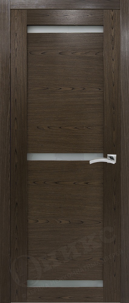 Двери в интерьере - Дверь Оникс Тектон 3 орех тангентальный, сатинат