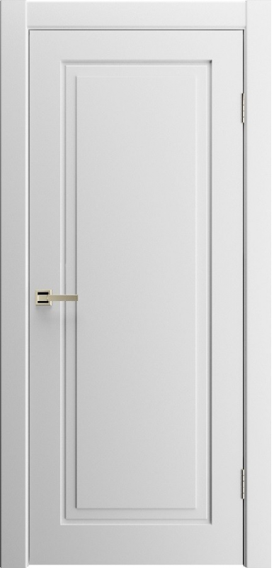 Двери в интерьере - Дверь Milana-1 эмаль белая, глухая