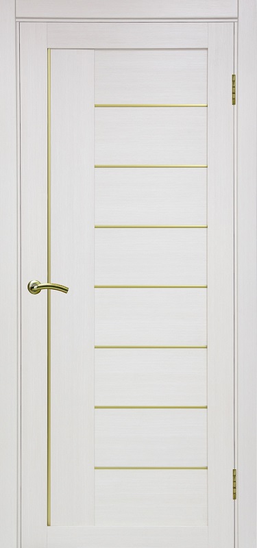 Двери в интерьере - Дверь Эко 524.11 АПП ясень перламутровый молдинг SG, глухая