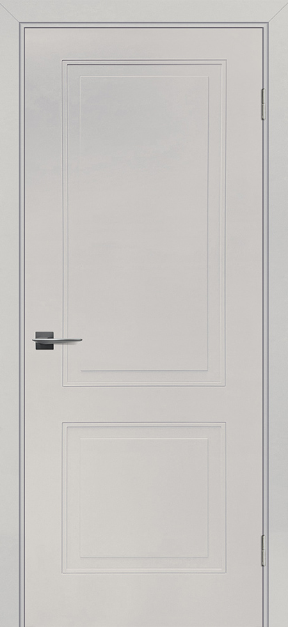 Двери в интерьере - Дверь Текона Smalta-Rif 203 эмаль цементо, глухая