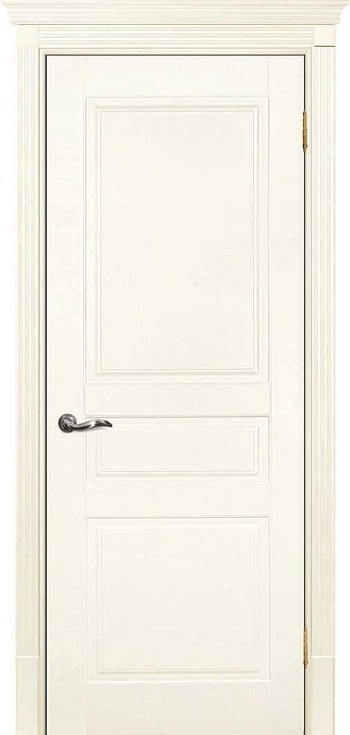 Двери в интерьере - Дверь Текона эмаль Smalta 01 слоновая кость RAL 1013, глухая