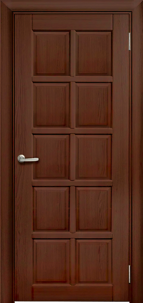 Двери в интерьере - Дверь Берест массив сосны Плитка-2 груша, глухая