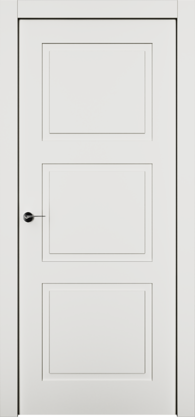 Двери в интерьере - Дверь Классика-33 эмаль RAL 9010, глухая