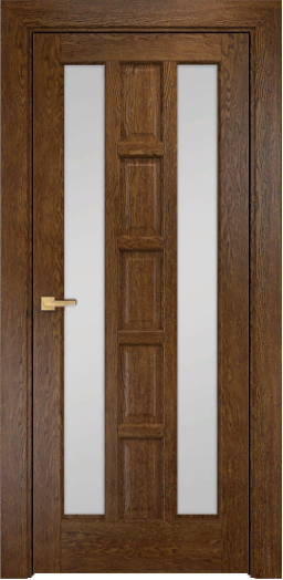 Двери в интерьере - Дверь Оникс Вена каштан, сатинат