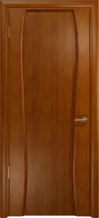 Дверь Арт Деко Лиана-3 темный анегри, глухая