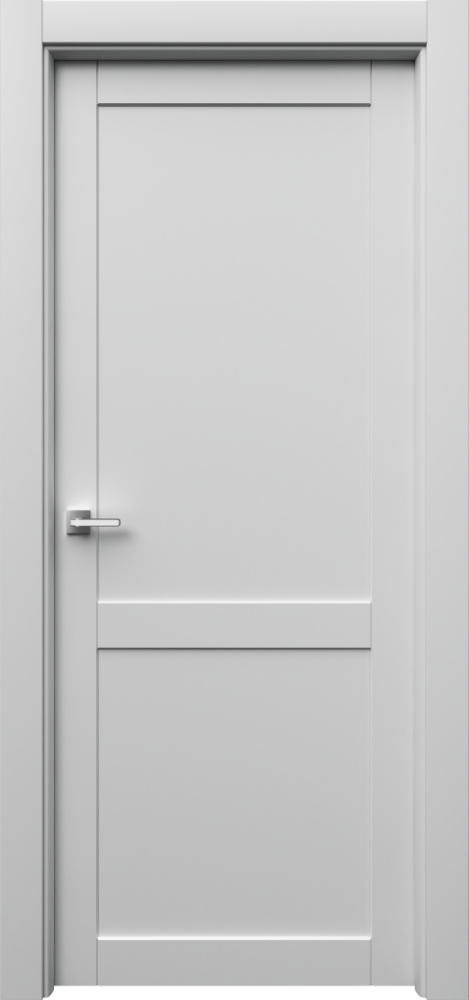 Двери в интерьере - Дверь Парнас-2 эмаль белая, глухая